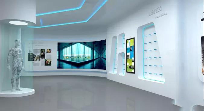 巖星建設|企業展館展示設計與視覺傳達相互結合插圖