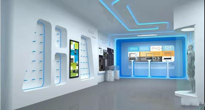 巖星建設|企業展館展示設計與視覺傳達相互結合插圖(2)