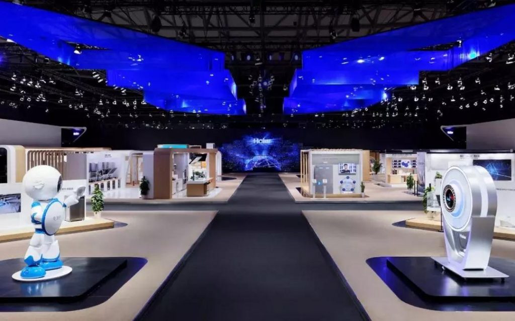 巖星建設|怎樣設計一個充滿科技感的展廳插圖