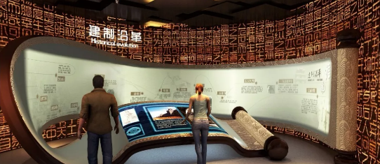 展廳設計中常用的造型元素插圖(1)