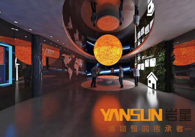 巖星建設(shè)|文化展廳設(shè)計公司，展廳設(shè)計插圖