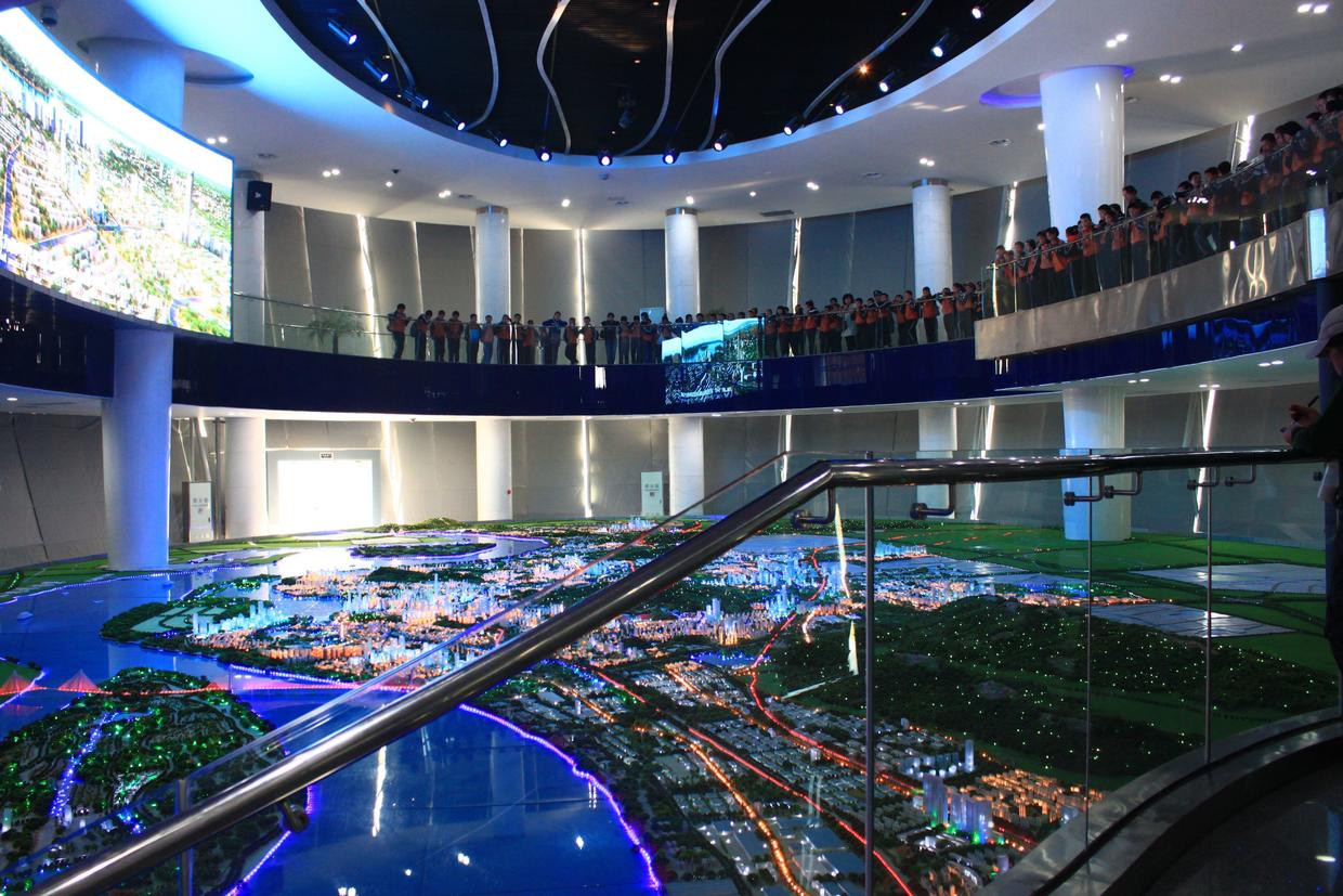 多媒體數(shù)字沙盤插圖