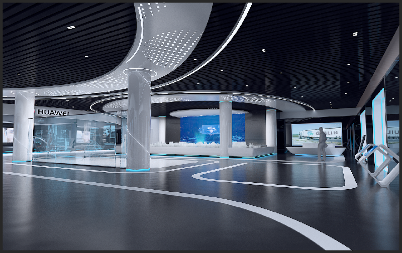 企業(yè)展廳設計推陳出新的設計手法插圖(1)