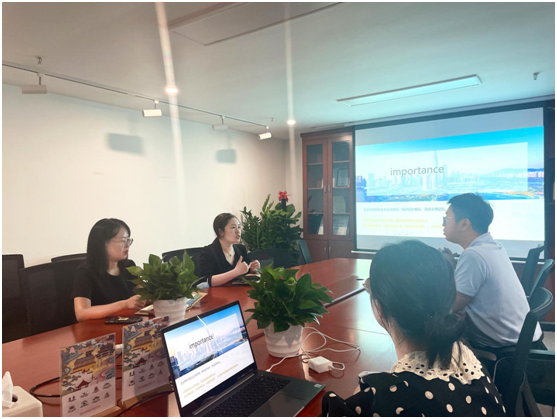 巖星之聲 | 深圳市數(shù)字創(chuàng)意與多媒體行業(yè)協(xié)會(huì)秘書長許詩喬一行來訪深圳巖星插圖(2)